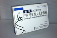 Κίνα Εκχύσιμο νομικό Jintropin HGH ανθρώπινο αύξησης σχεδιάγραμμα χοληστερόλης ορμονών βελτιωμένο στεροειδές διανομέας 